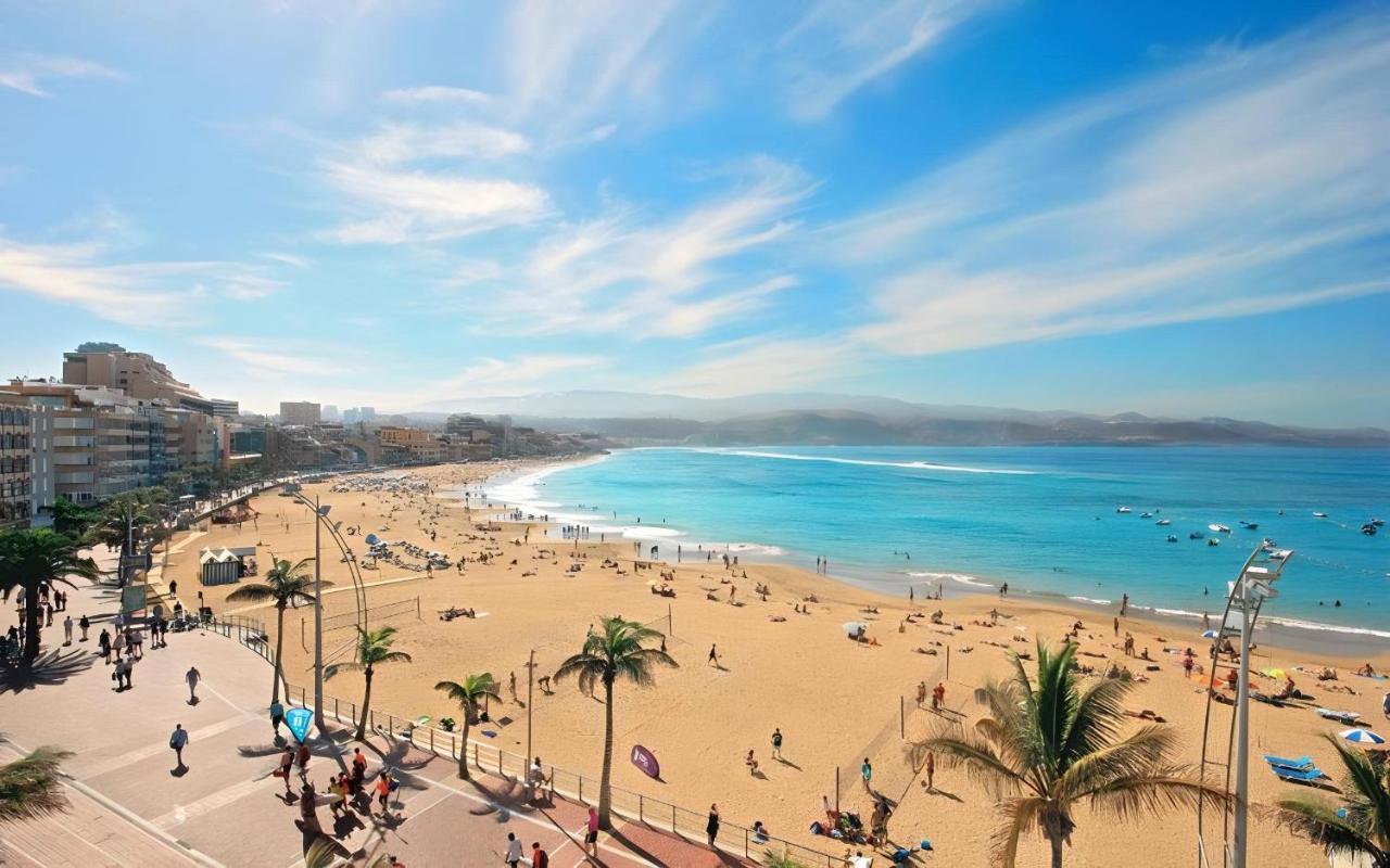 大加那利岛拉斯帕尔马斯Upscale***Las Canteras Beach***Balcony公寓 外观 照片
